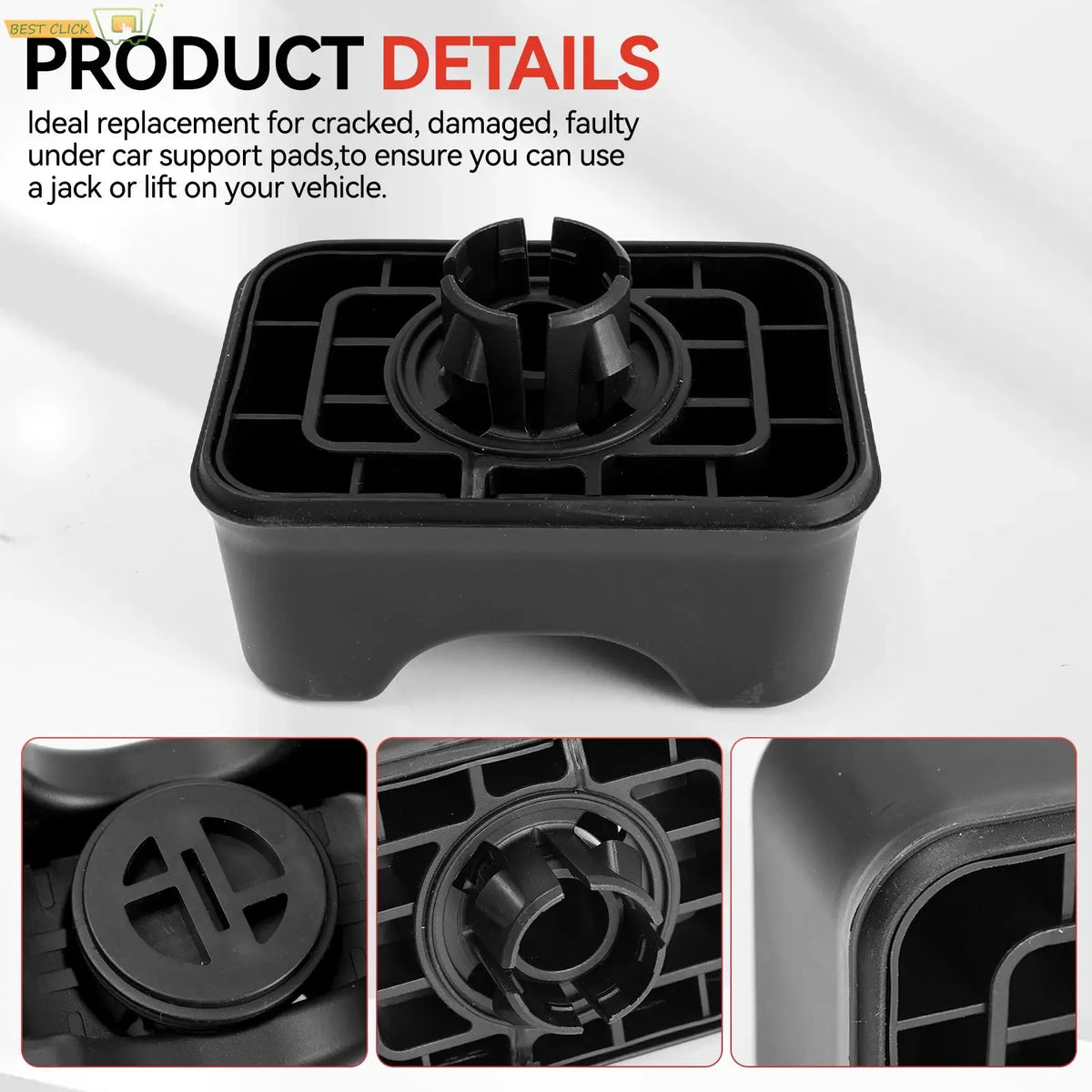 1/4pc Under Jack Lift Jacking Point Support Pad Plug Block Cover for Mercedes Benz W177 W247 H247 X247 0005833403 A0005833403 by InterCyprus Trading Ltd