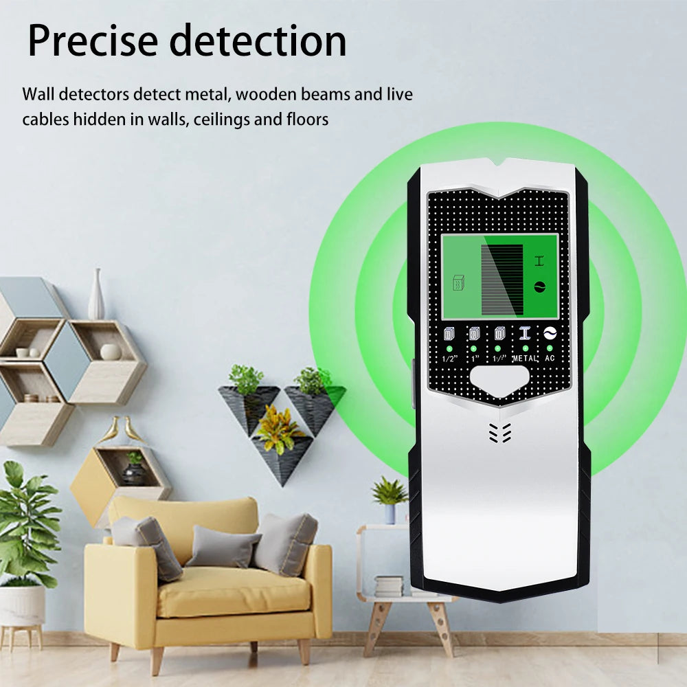 Multifunctional 5 in 1 Wall Detector &ndash; Accurate Depth Tracking