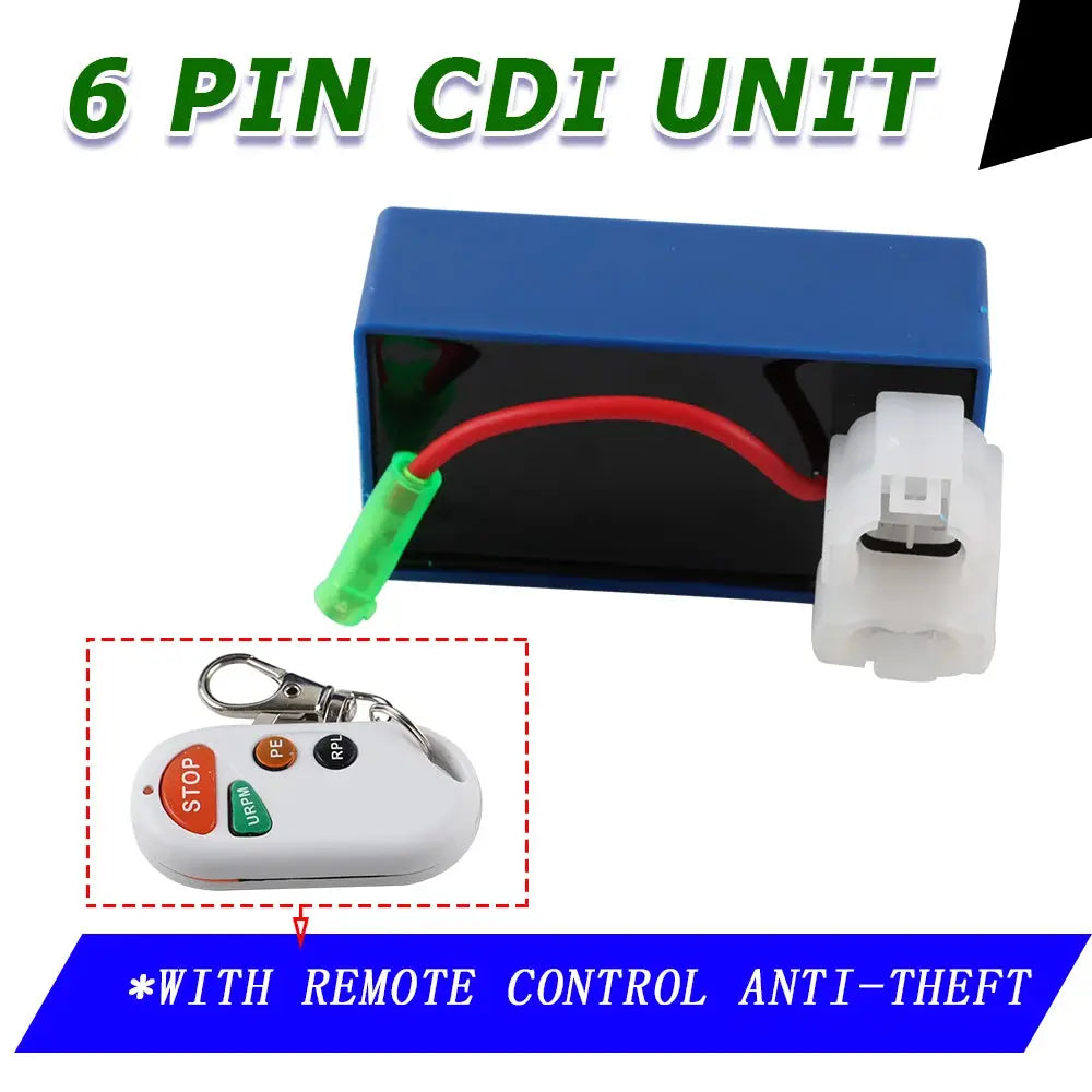 Titan XLR125 6 Pin CDI Box Anti Theft Remote Control CDI – InterCyprus ...
