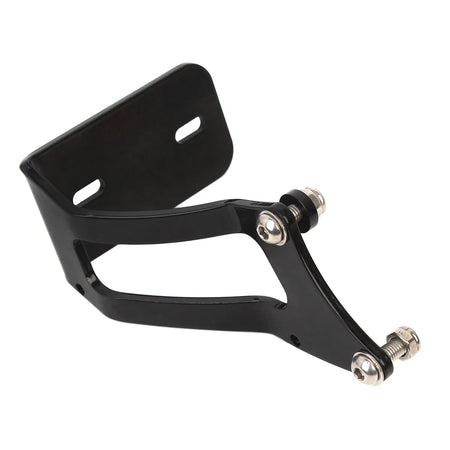 Motorcycle Aluminium Black Side Mount License Plate Bracket Holder Kit &ndash; Durable and Stylish Design