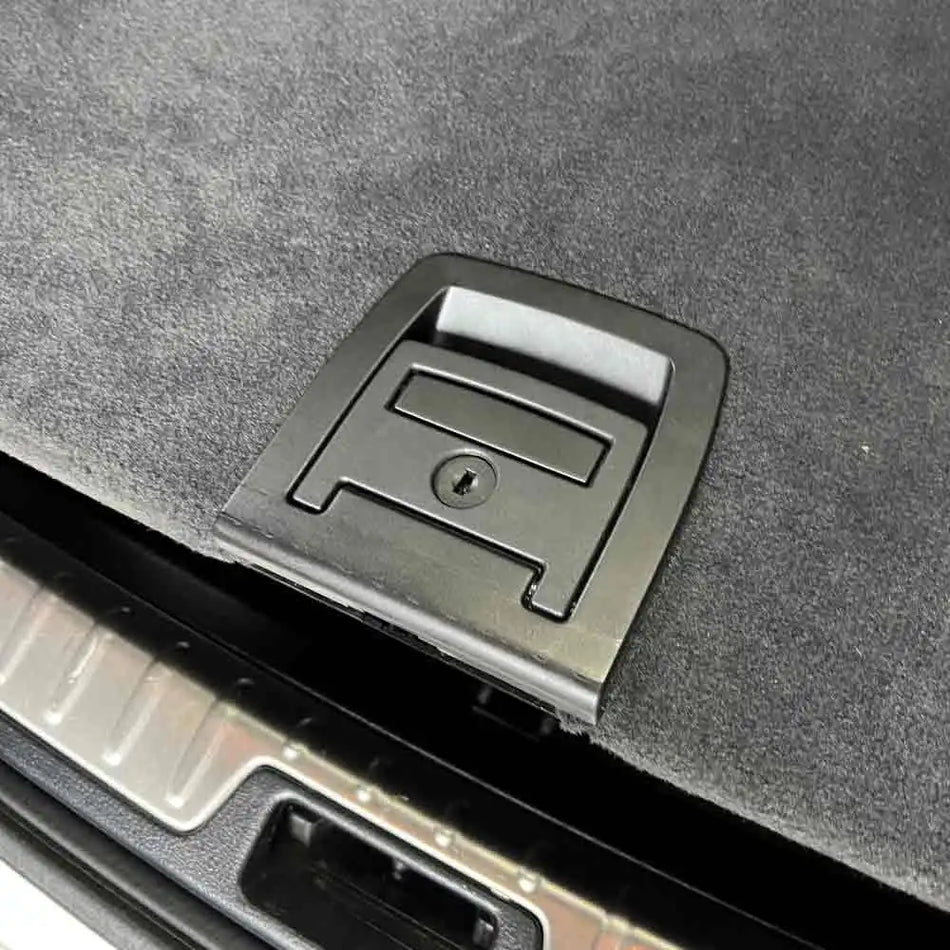 Car Rear Trunk Floor Handle Carpet For BMW X5 X6 E70 E71 F15 F16