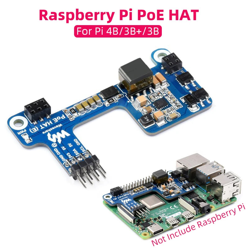 Raspberry Pi PoE HAT &ndash; Power Over Ethernet Convenience