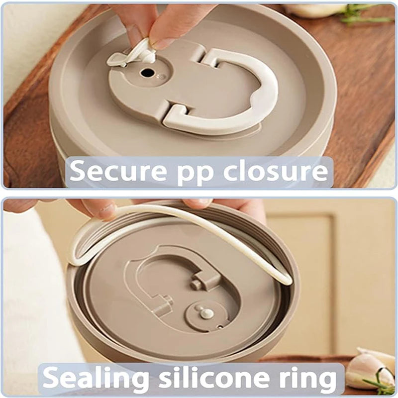 Portable Insulated Lunch Set &ndash; Leakproof Stackable Design