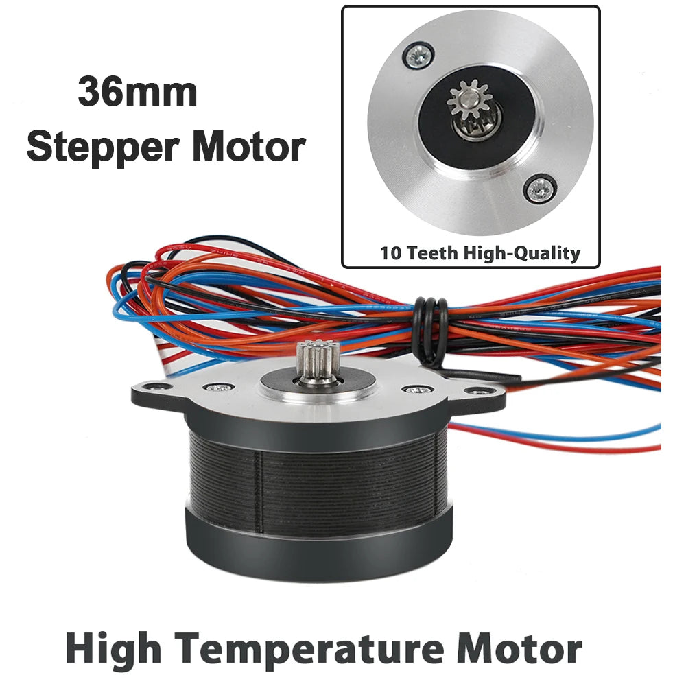 NEMA14 36mm Round Pancake Motor &ndash; Exceptional Precision and Reliability