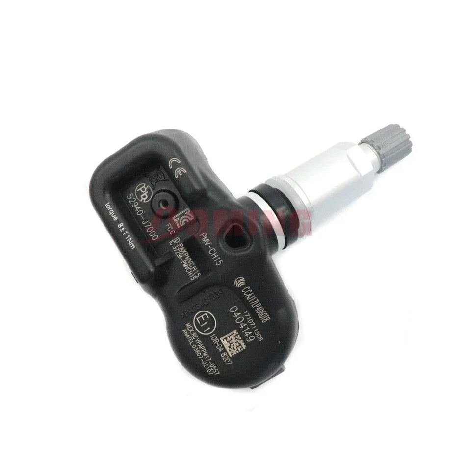 Czujnik TPMS 433MHz do KIA Forte 2019-2024 i KIA K3 2018-2021 Zestaw wymienny