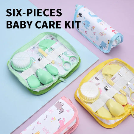 Essential Baby Care Set with Nose Suction Device and Nail Clipper