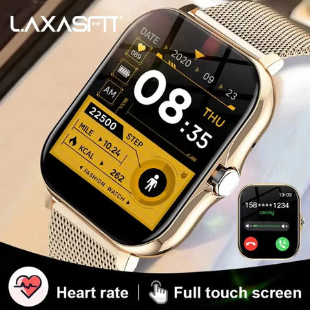 LAXASFIT Smart Watch Multi Sports Sleep Monitor Find Phone