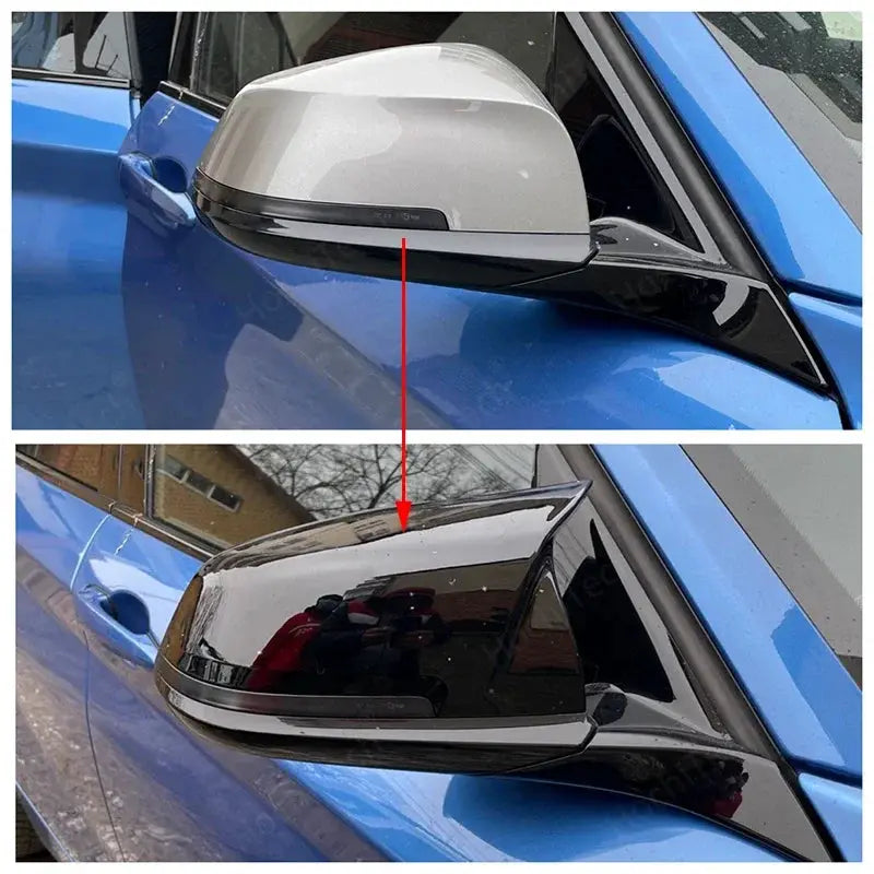 M Look Rear View Mirror Cover Cap for BMW 4 Series F32 F33 F36 418i 420i 428i 430i 435i 440i 418d 420d425d 430 Mirror Cover Trim by InterCyprus Trading Ltd