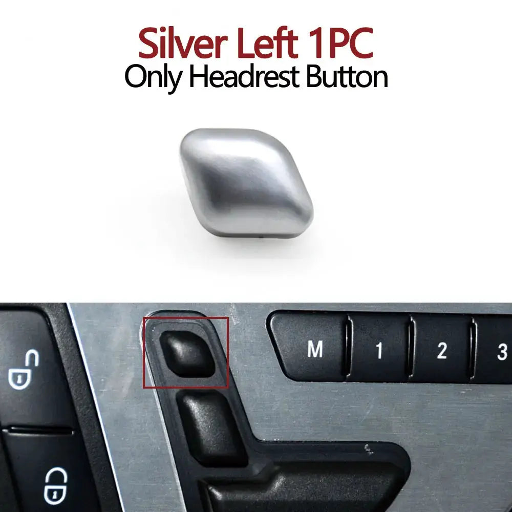 Car Left Right Seat Adjust Switch Control Button Cover Replacement For BENZ C GLK E ML GL Class W204 C204 X204 W212 W207 W166 by InterCyprus Trading Ltd