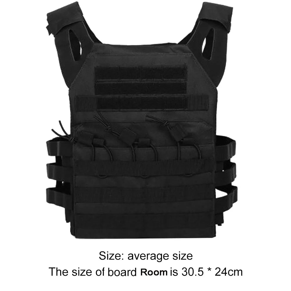 JPC Molle Plate Carrier &ndash; Lightweight Water Repellent Vest