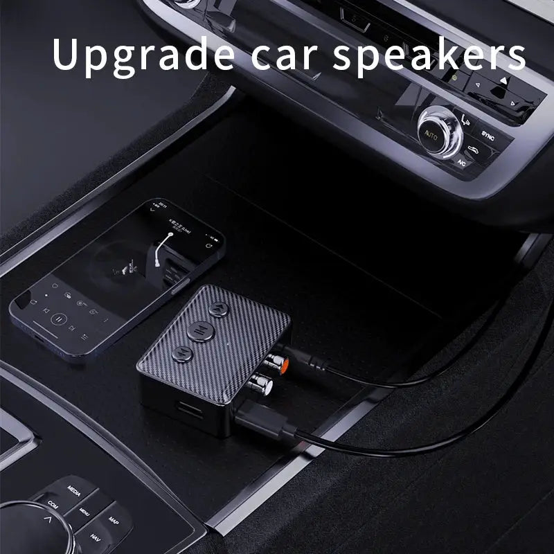 Bluetooth 5.4 Audio Receiver RCA 3.5mm AUX USB Wireless Adapter With MIC Support U-Disk Play For Car Kit Speaker Amplifier by InterCyprus Trading Ltd