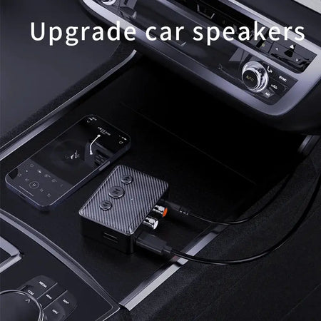 Bluetooth 5.4 Audio Receiver RCA 3.5mm AUX USB Wireless Adapter With MIC Support U-Disk Play For Car Kit Speaker Amplifier by InterCyprus Trading Ltd