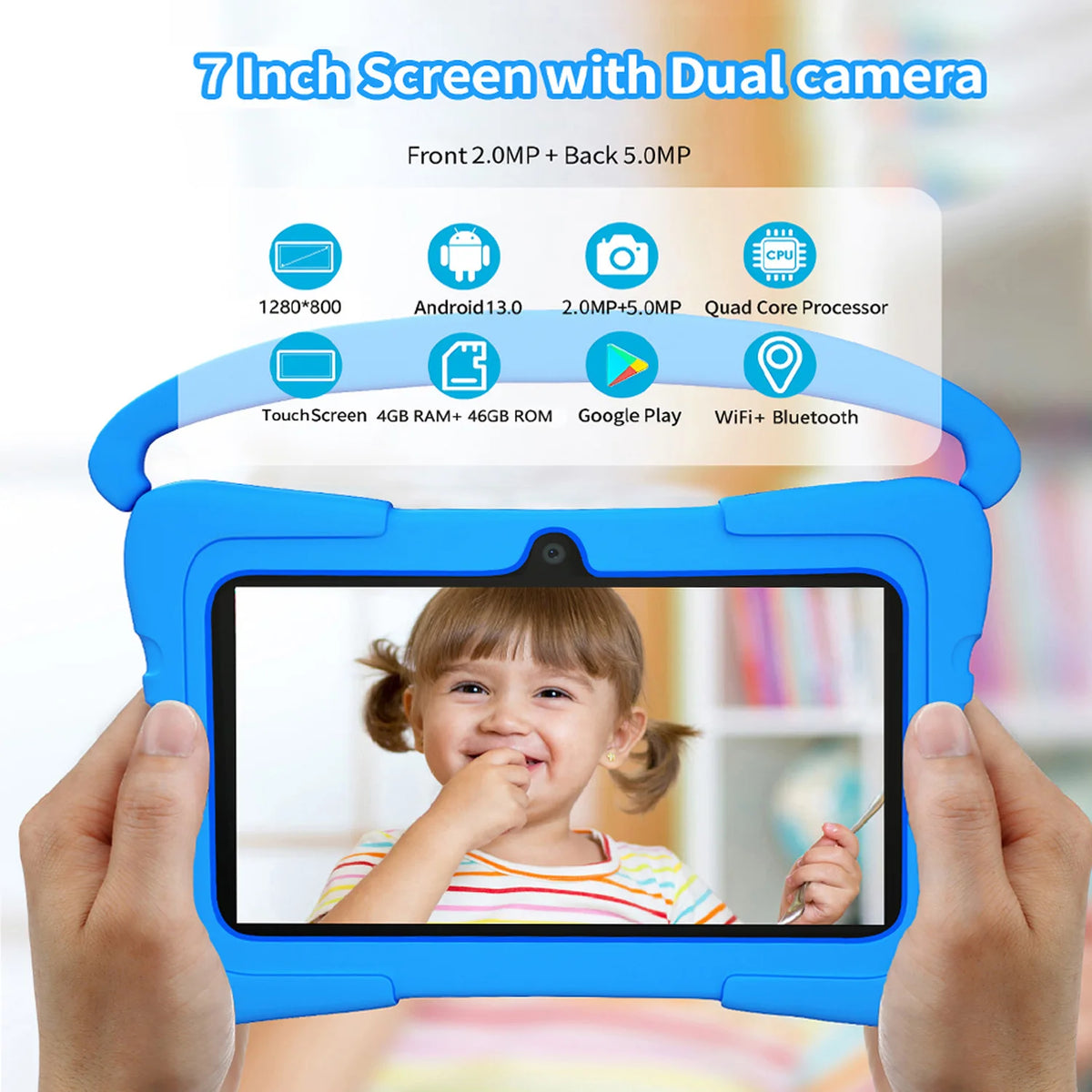 BDF K3 Kids 7 Inch Tablet &ndash; Kid Proof Protective Case