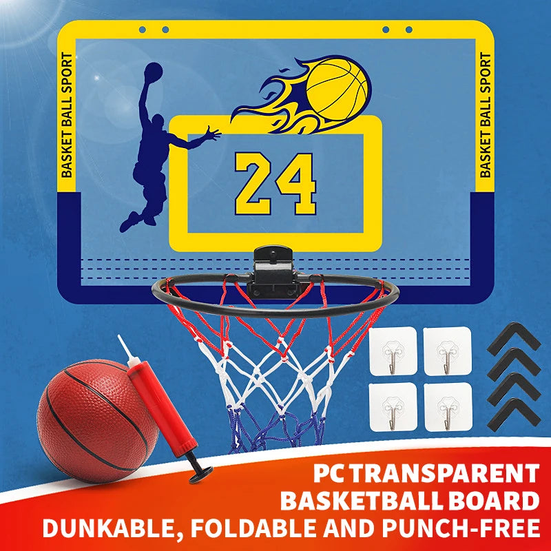 Children's Foldable Basketball Stand &ndash; Indoor Outdoor Use