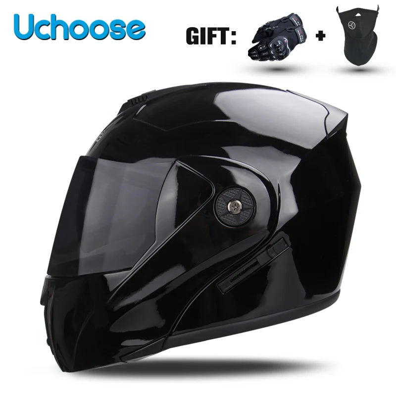 Uchoose Double Lens Modular Flip Helmet &ndash; DOT Certified