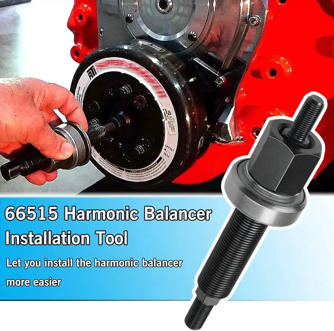 66515 Harmonic Balancer Installation Tool Compatible with Chevy SBC BBC Cranks by InterCyprus Trading Ltd