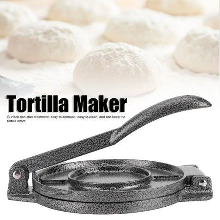 6.5in Tortilla Press Maker Aluminium Alloy &ndash; Durable Build Default Title