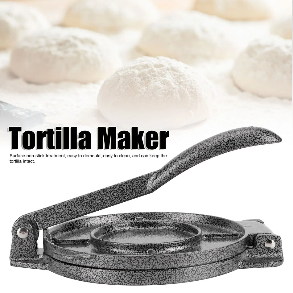 6.5in Tortilla Press Maker Aluminium Alloy &ndash; Durable Build Default Title