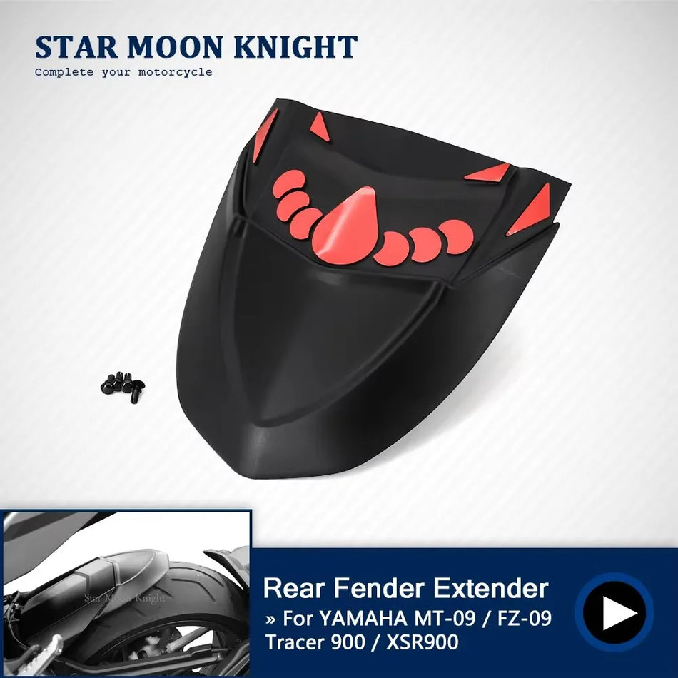 Yamaha MT-09 Zadní blatník prodloužení, zadní prodloužení pro Tracer 900 XSR900