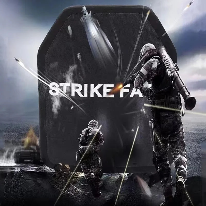 Bulletproof Plate 25x30cm &ndash; Lightweight UHMWPE Aramid Armor