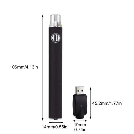 Cordless USB Soldering Pen 5V 8W Rechargeable Temp Control 1100 mAH black