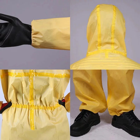 Chemical Protective Suit Coverall &ndash; Acid Alkali Resistant