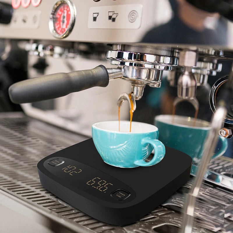2KG 0.1G Digital Coffee Scale &ndash; With Timer And USB Charging