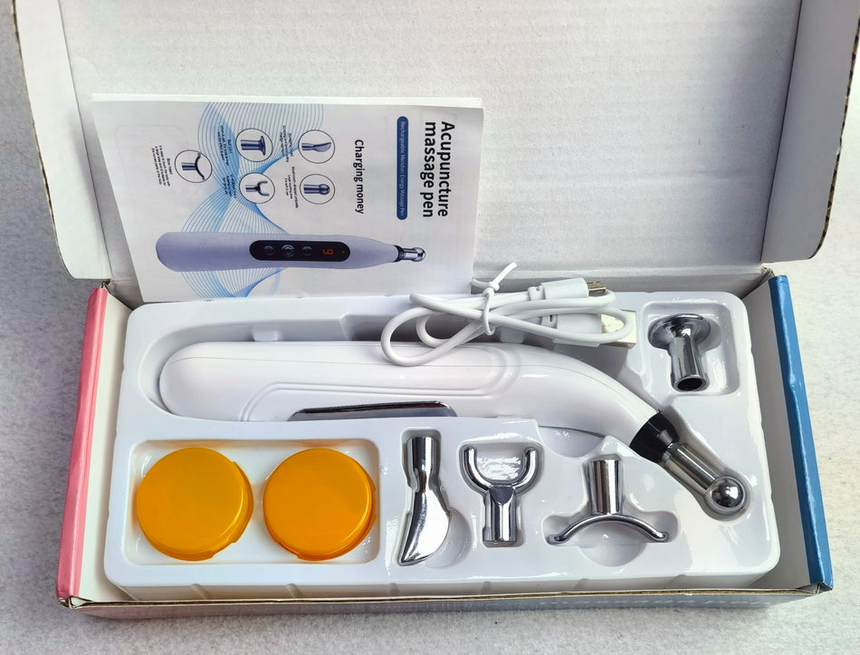 HLKGO Meridian Energy Acupuncture Pen Dispozitiv pentru Ameliorarea Durerii