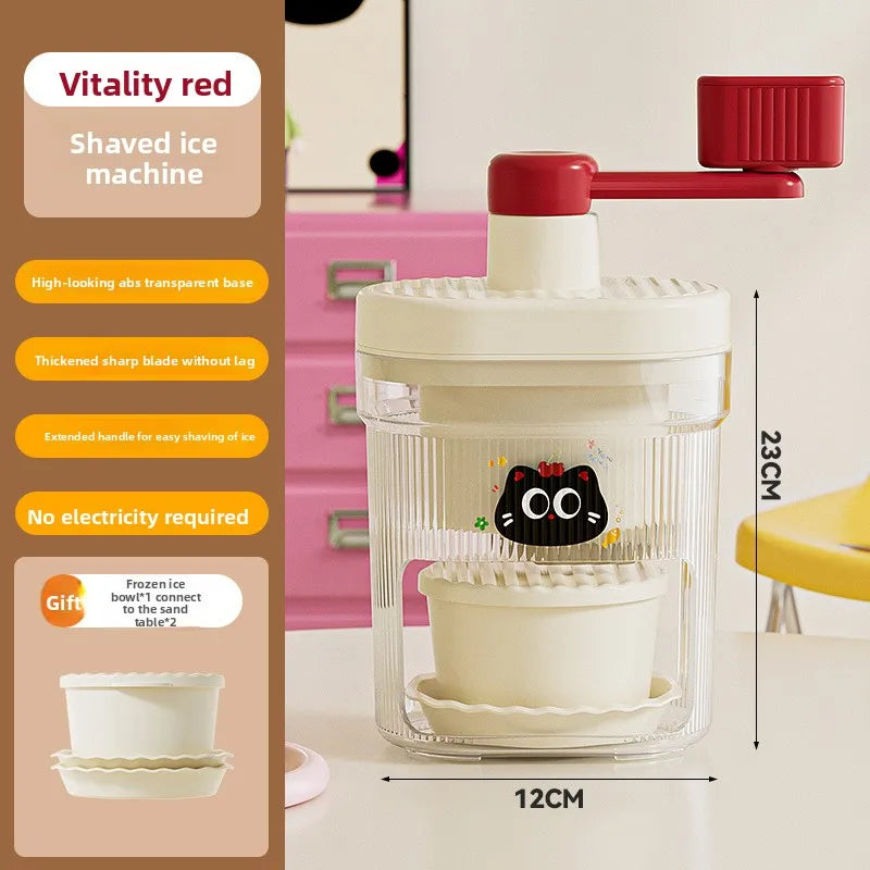 Manual Shaved Ice Crusher