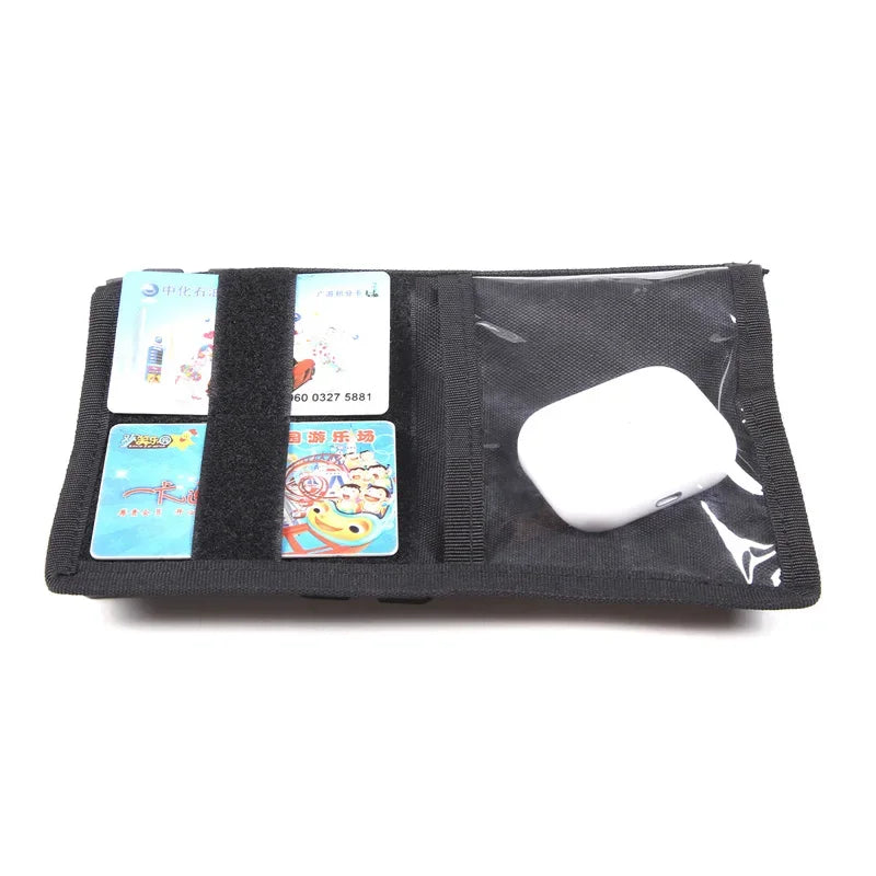 Bolsa de almacenamiento para parasol negro Fiat 500 2011 2015 Multi puerto