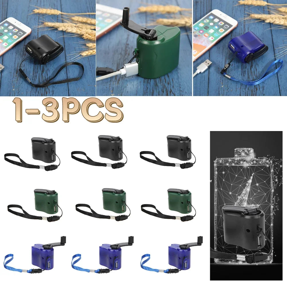 NoEnName_Null Hand Crank Emergency Phone Charger