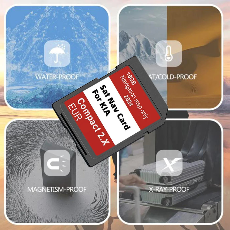 2024 KIA Map Update GEN2 GPS &ndash; EU Turkey Maps Included