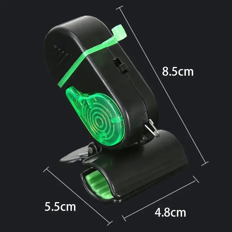 Highly Sensitive Fish Bite Alarm Clip On With LED Indicator Single flash black1