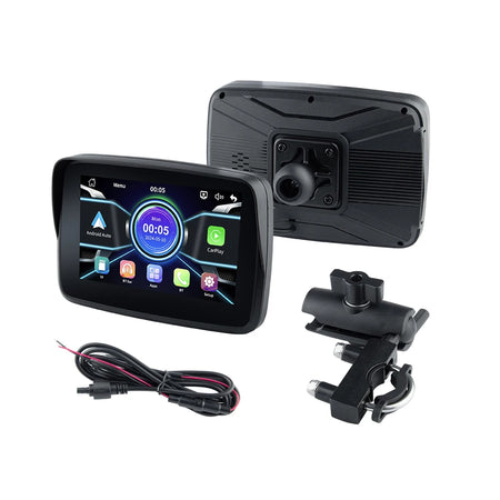 EKIY Wireless CarPlay Moto 5.0 Inch &ndash; Portable Digital Motorcycle GPS Navigation Display