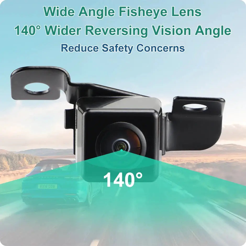 Rear View Backup Camera Stainless Steel for Kia Sorento 2011 2012 2013 by InterCyprus Trading Ltd