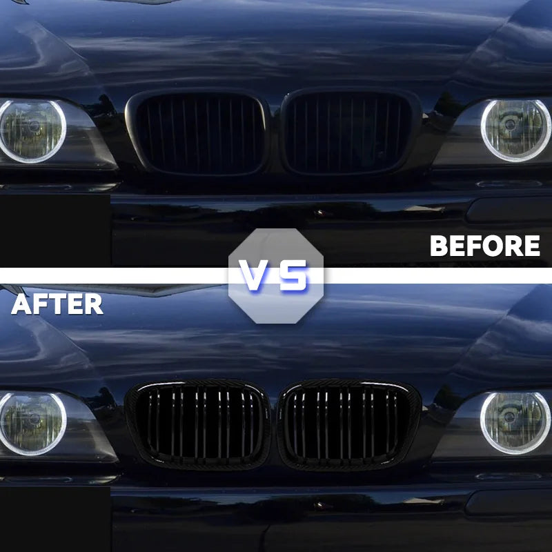 1997 2003 için BMW E39 Ön Merkez Siyah Geniş Böbrek Izgarası