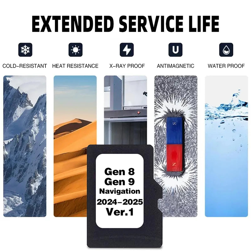 Latest Europe Maps GPS TF Card for Lexus &ndash; Anti Fog Sticker