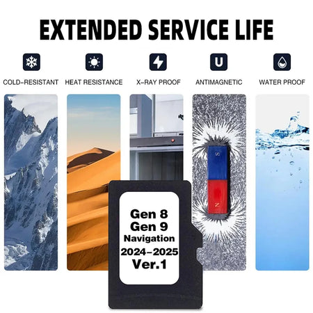 Latest Europe Maps GPS TF Card for Lexus &ndash; Anti Fog Sticker