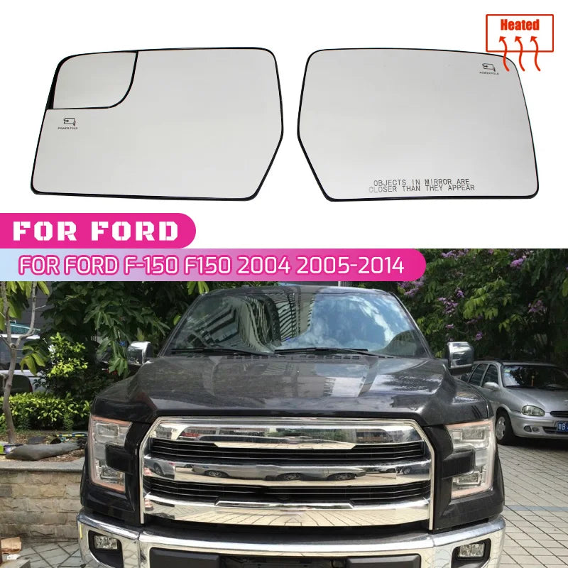 Šildomas Ford F150 šoninis veidrodis su pagrindo plokšte 2011 2014