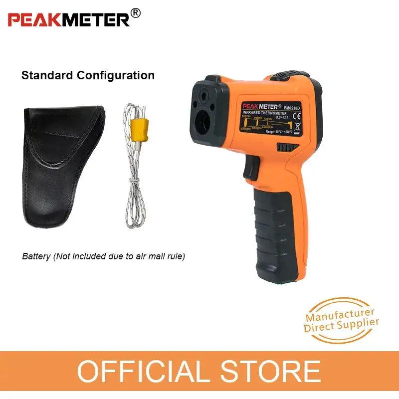 PeakMeter PM6530D Digital Infrared Thermometer Non Contact