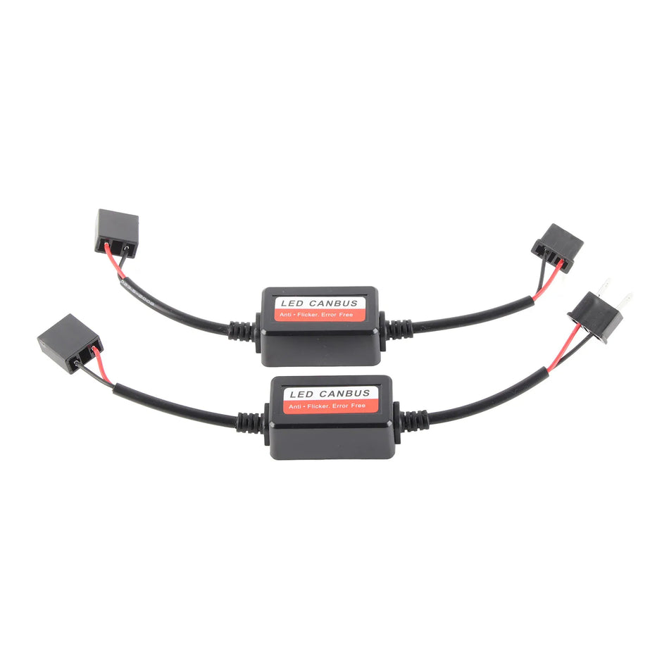 EBTOOLS H7 Decoder pentru Faruri LED Auto, Filtru Anti-Interferență pentru H7