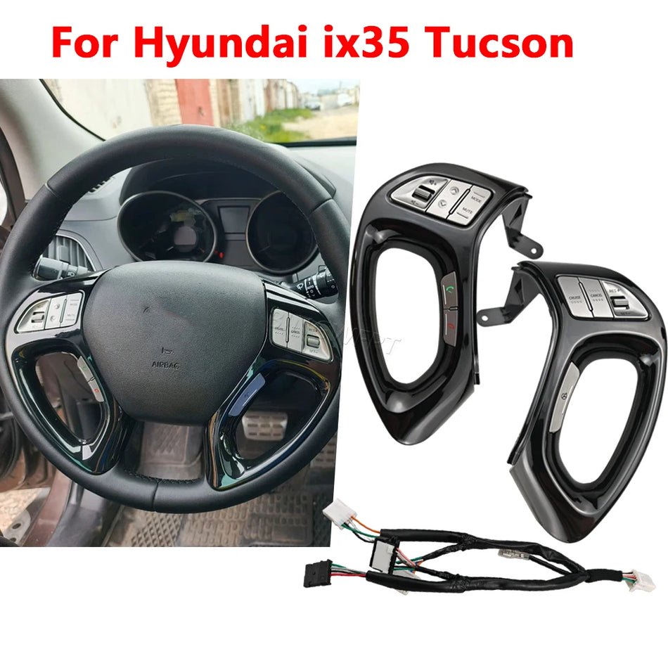 Lenkradknopf, Multifunktion mit Hintergrundbeleuchtung, für Hyundai IX35 Tucson