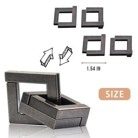 Metal Magic Baffling Puzzles &ndash; Interlocking Brain Teasers