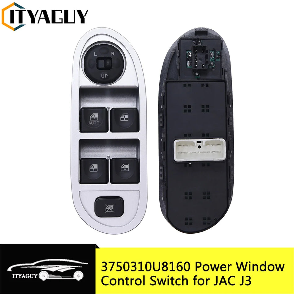 JAC J3 Power Window Switch Regulator Button Plastic Replacement