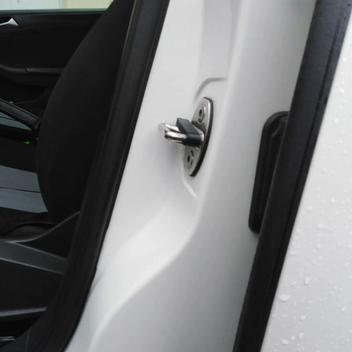 Door Lock Buffer Damper for Volkswagen Transporter T5 T6 Caravelle Multivan Soundproof Insulation Quiet Deaf Creaking Noise Seal by InterCyprus Trading Ltd