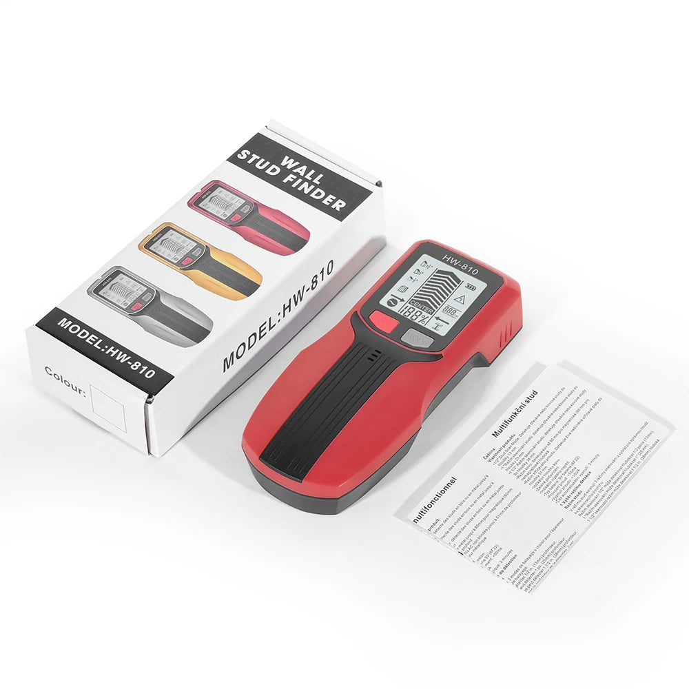 HW-810 - Six In One Wall Scanner With Metal Detector