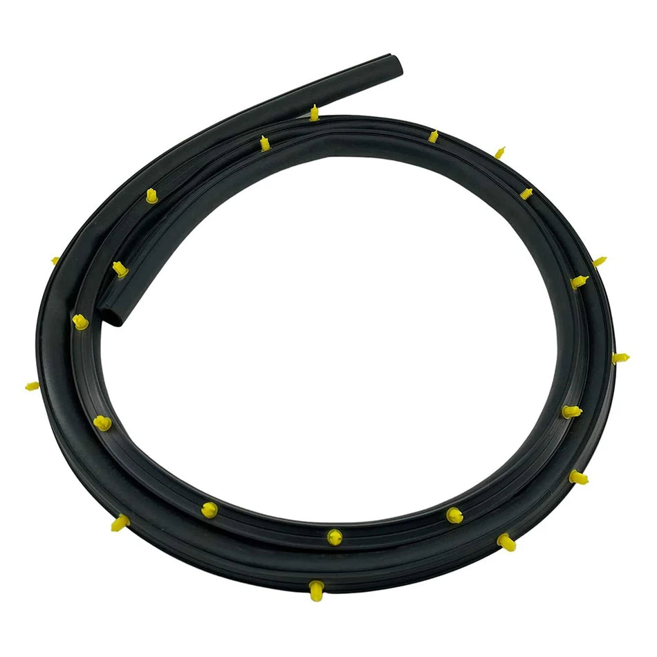 Joint de capot en caoutchouc de pare-chocs avant 68070493AA pour Jeep Grand Cherokee compatible avec Jeep