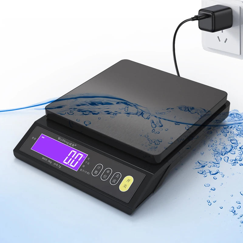 5kg/10kg Digital Electronic Kitchen Scale &ndash; LCD Display