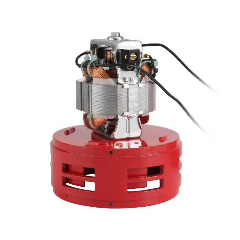 MS-390 Heavy Duty Motor Siren for Cars and Trucks, 12V-220V, Steel and ABS