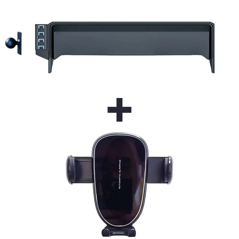 Toyota Corolla Allion Phone Holder For 8 Or 9 Inch Screen Base and holder 2